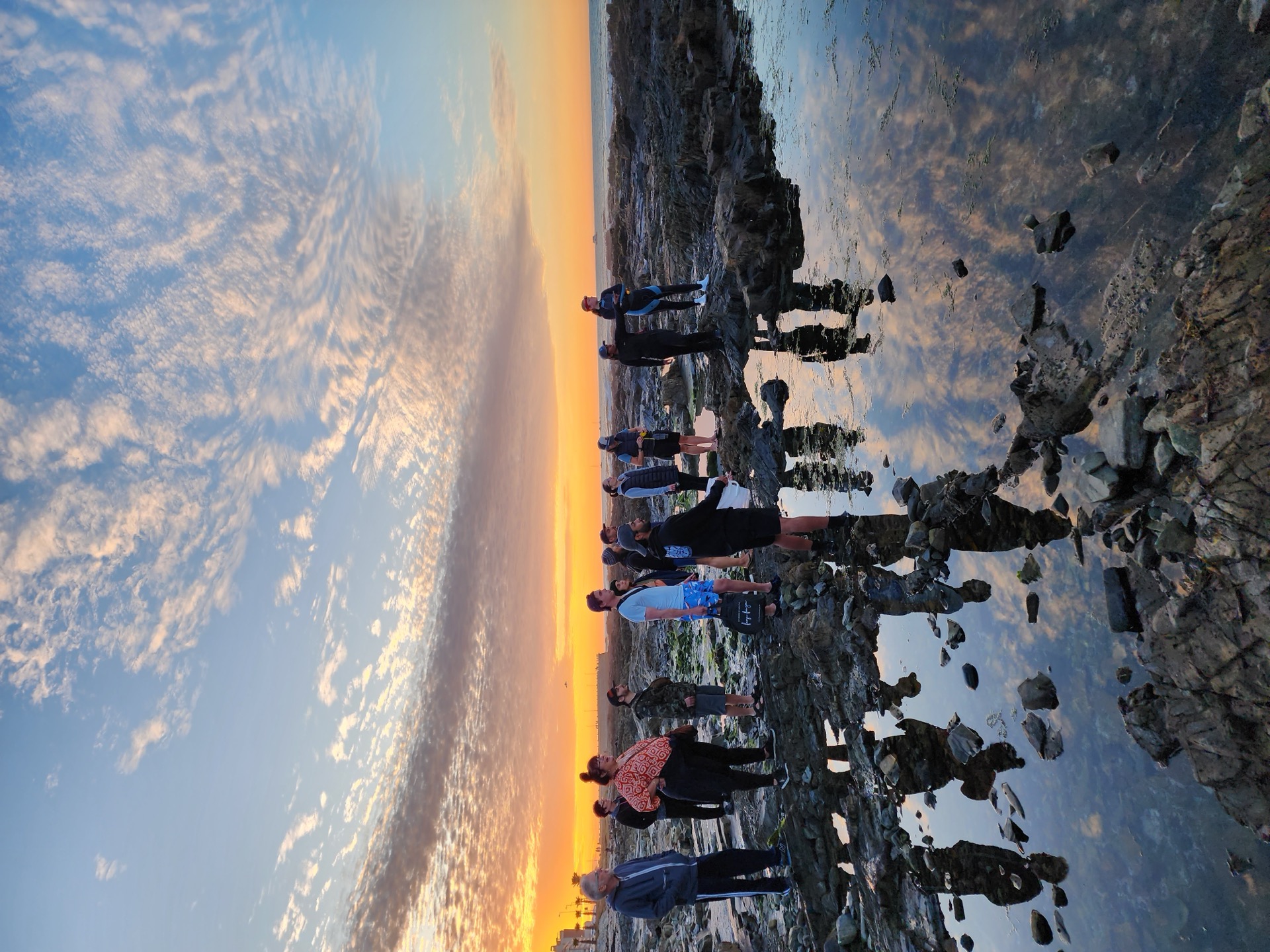 The Cape Town Atlantic seaboard coastline