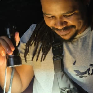 Erich Thomas, marine guide at Aonyx